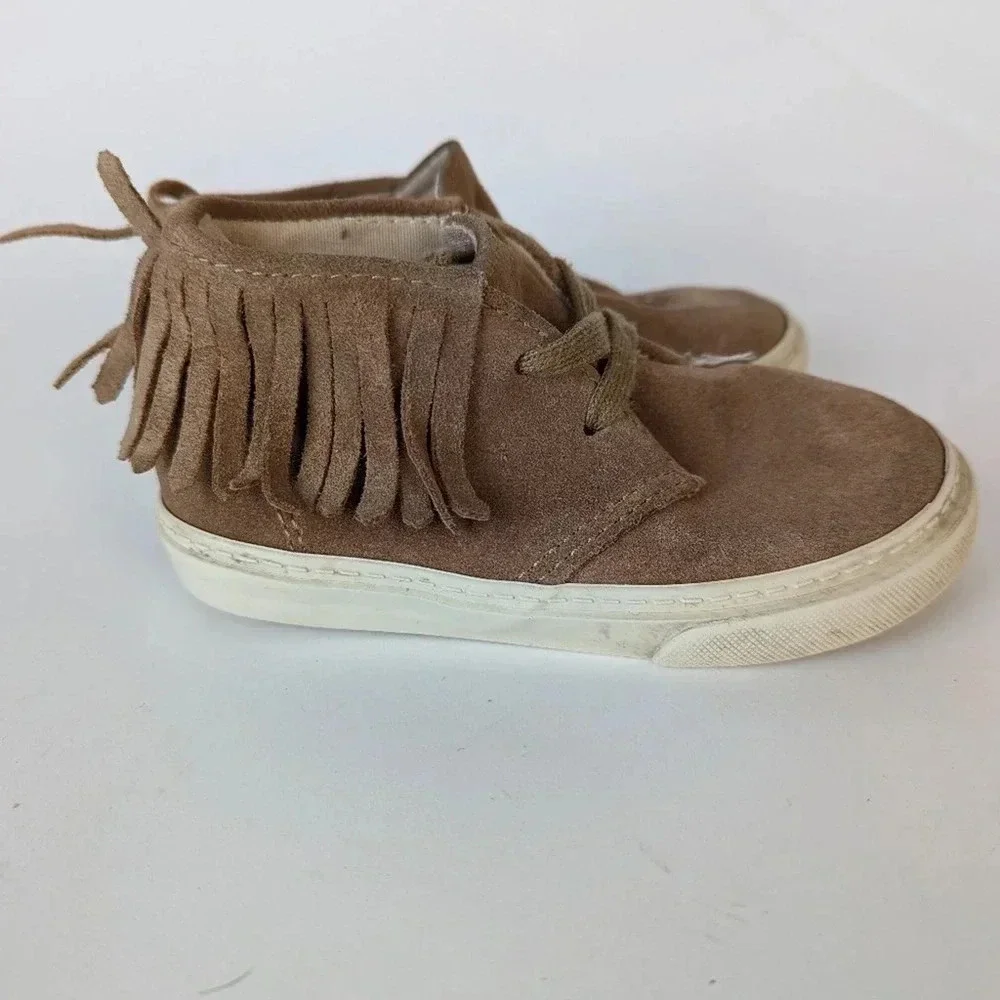 Gap Suede Fringe Boots- 8